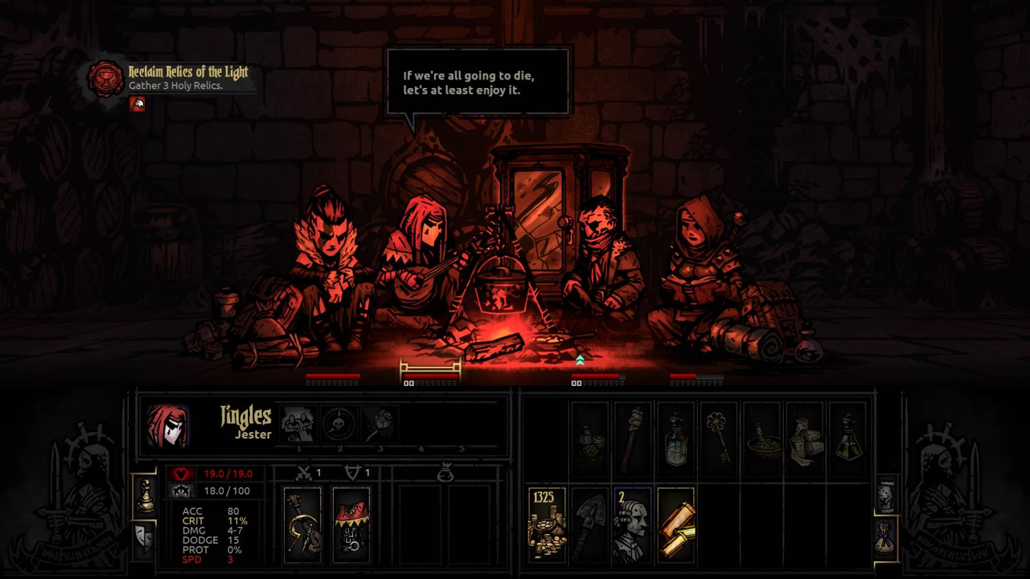 what does the laudanum do in darkest dungeon